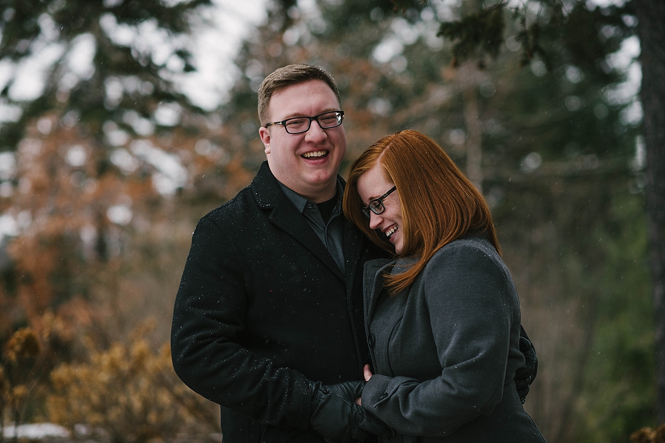 Duluth Winter Engagement Session