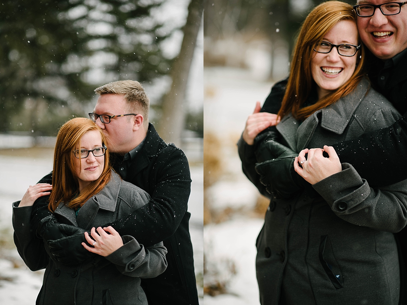 Duluth Winter Engagement Session