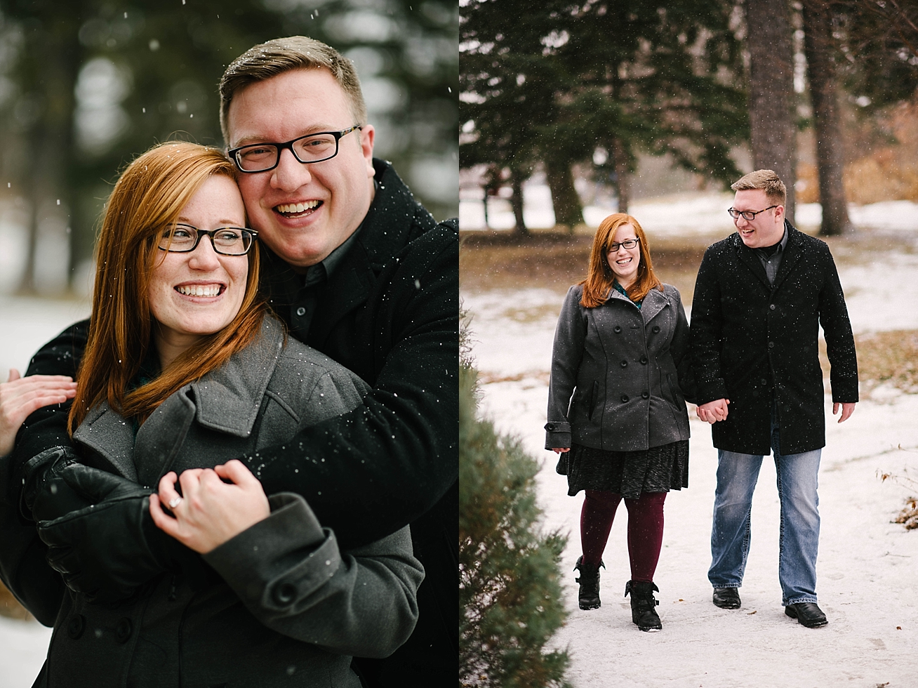 Duluth Winter Engagement Session