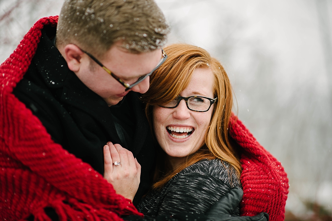 Duluth Winter Engagement Session