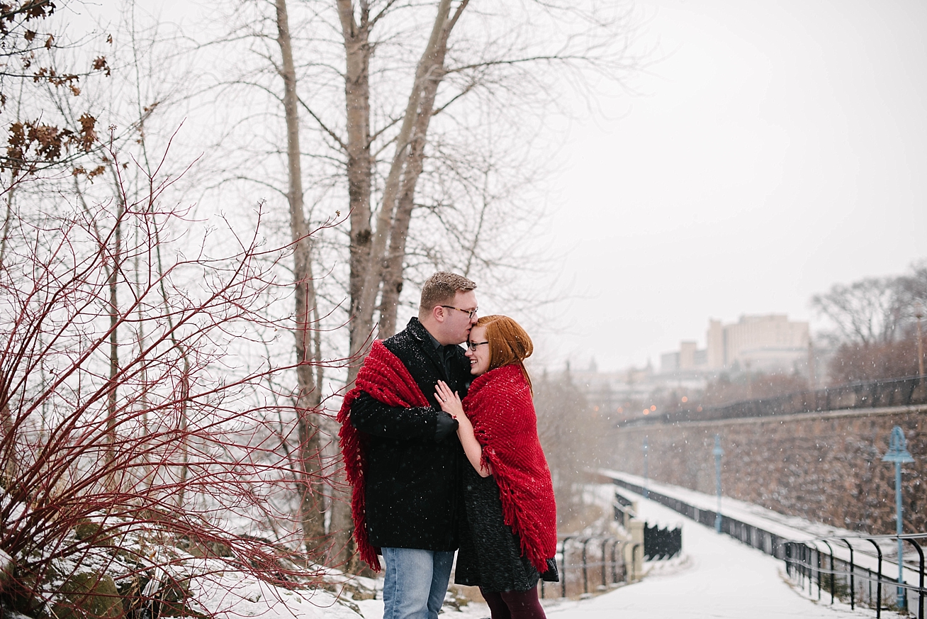 Duluth Winter Engagement Session