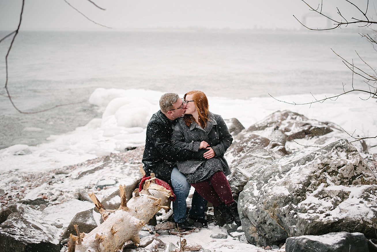 Duluth Winter Engagement Session