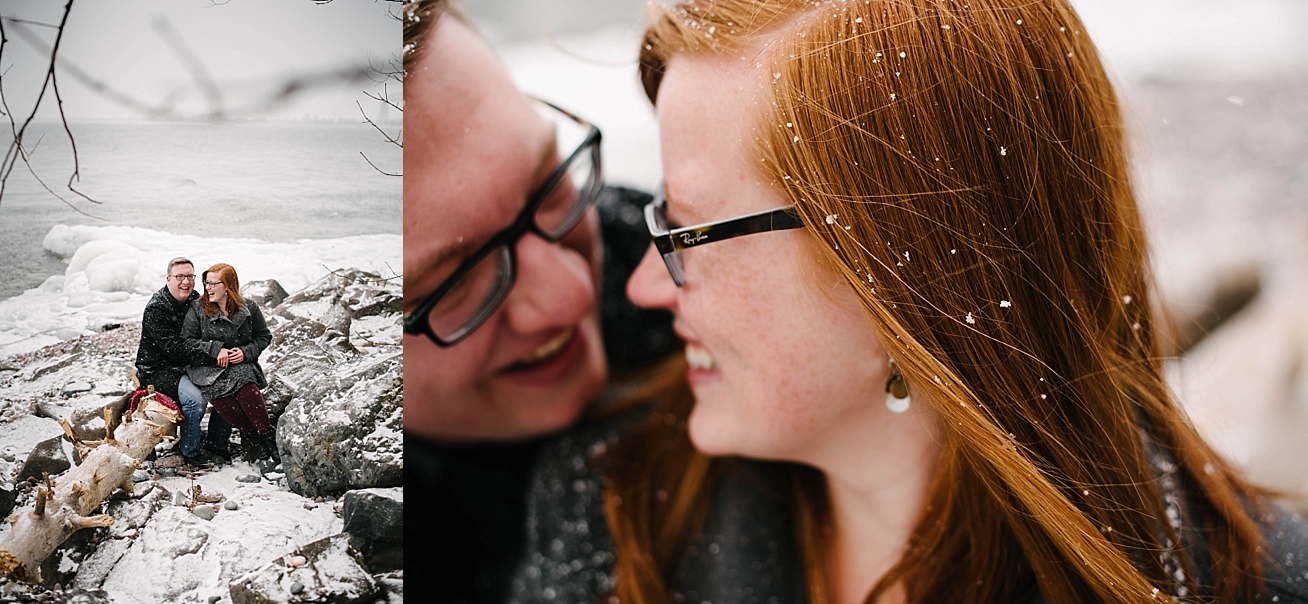 Duluth Winter Engagement Session