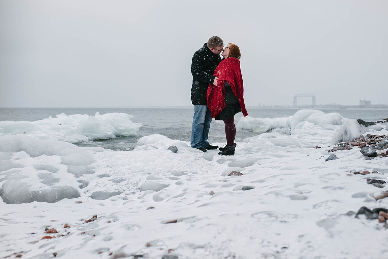 Duluth Winter Engagement Session