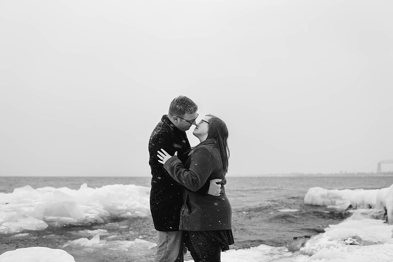 Duluth Winter Engagement Session