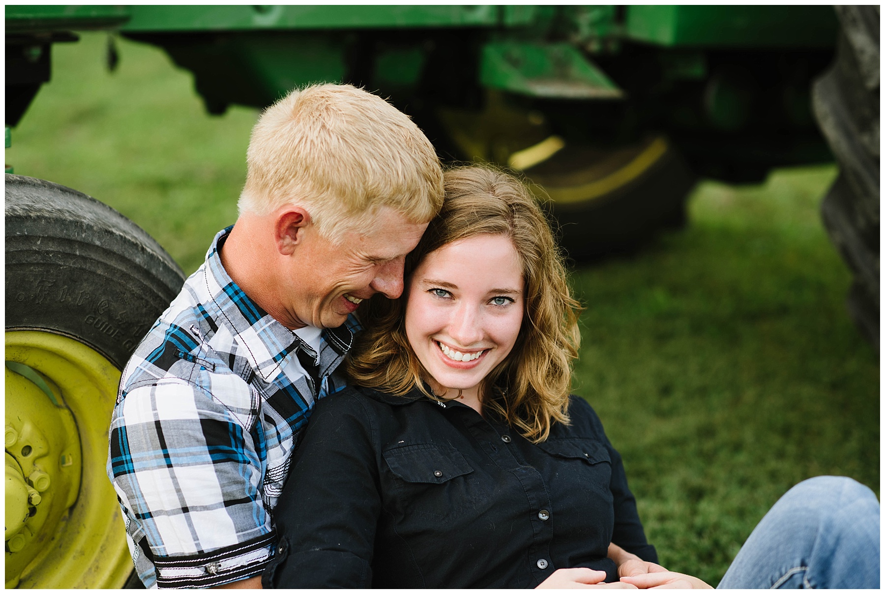 couple with tractor engagement