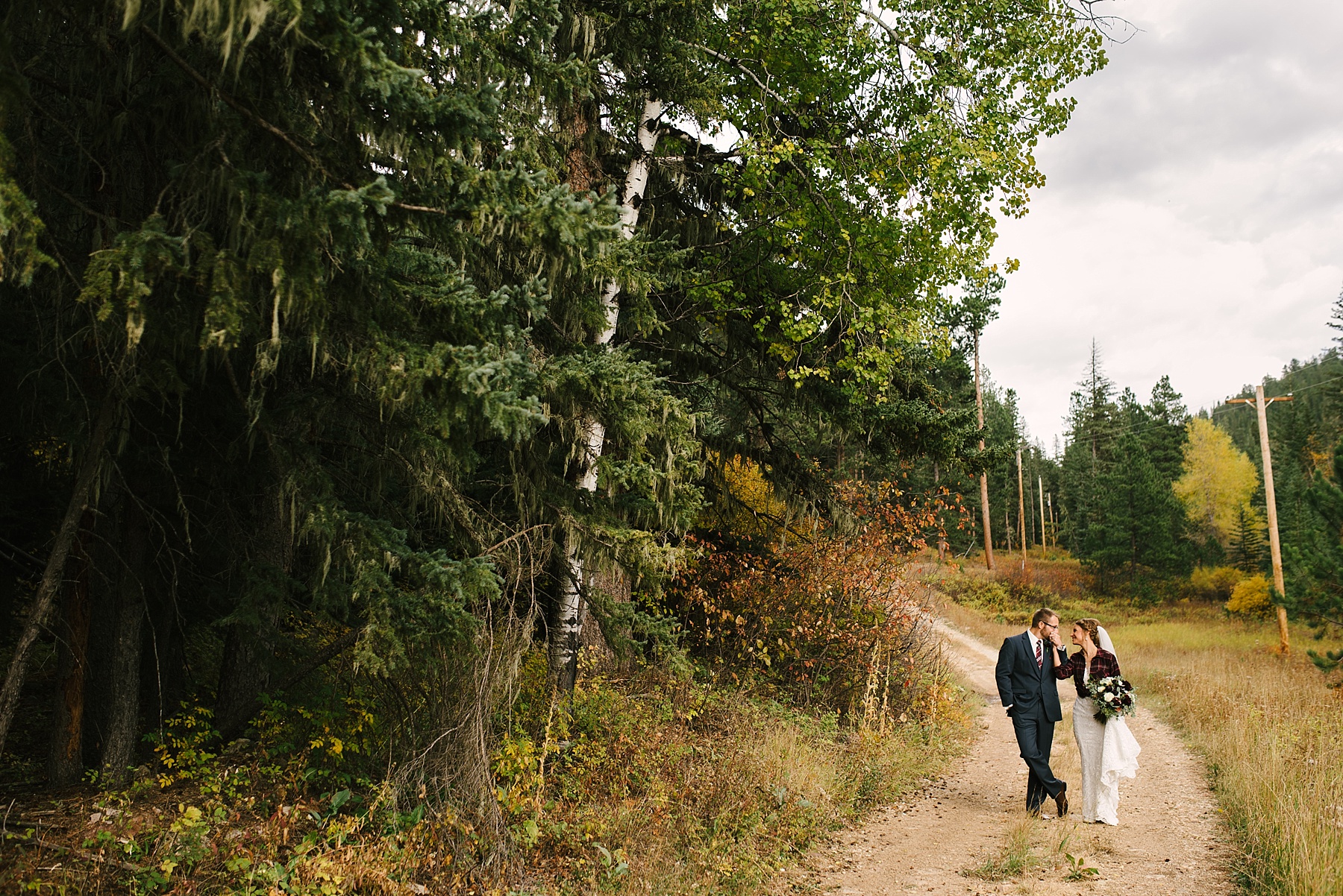 black hills fall wedding