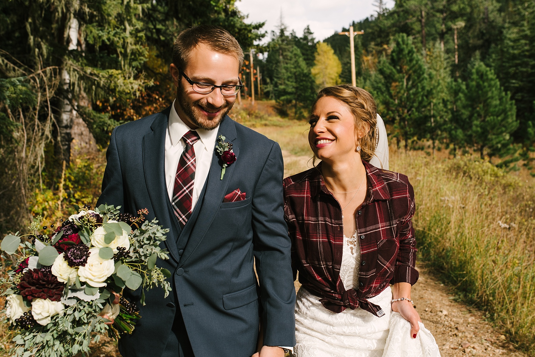 black hills fall wedding