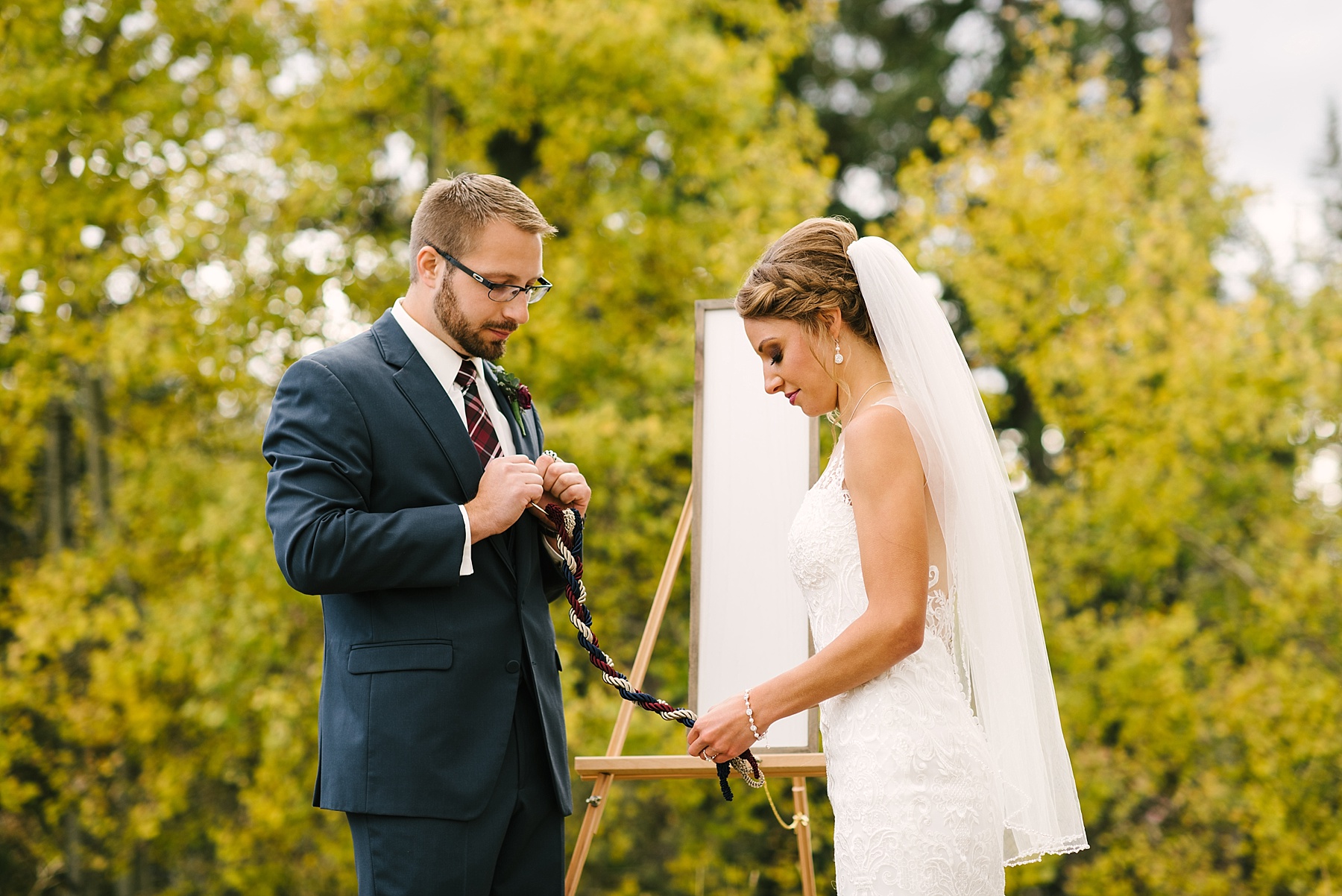 black hills fall wedding