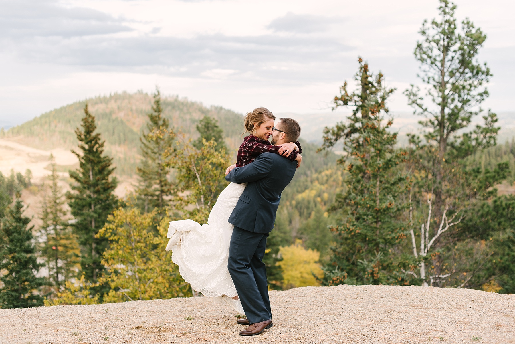 black hills fall wedding