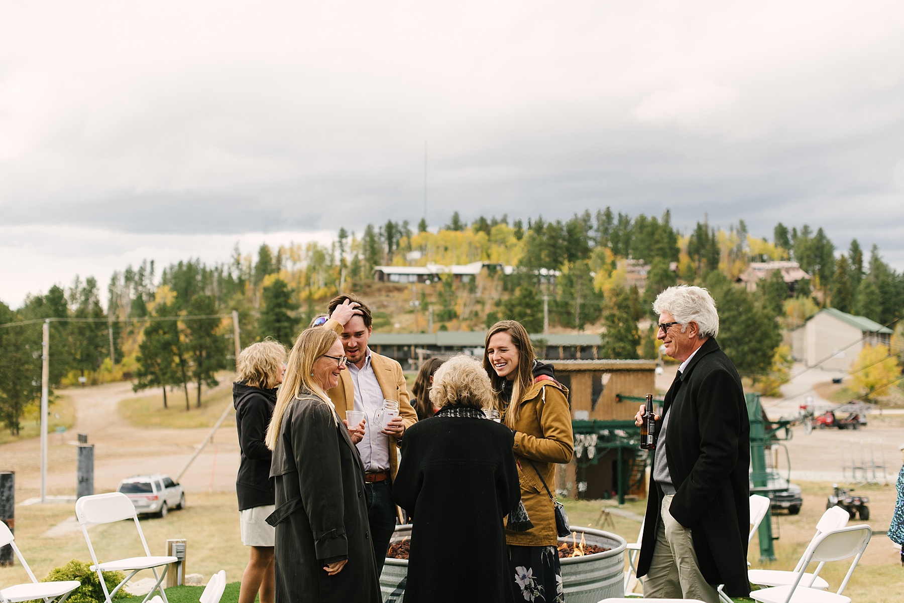 black hills fall wedding